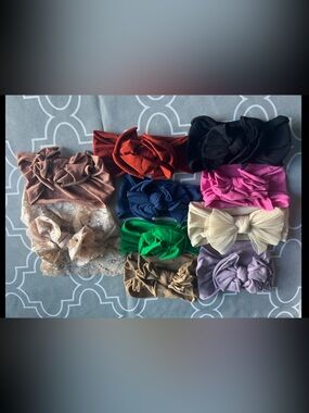 Baby Girls Soft Stretch Headwraps - Assorted Colors babybling